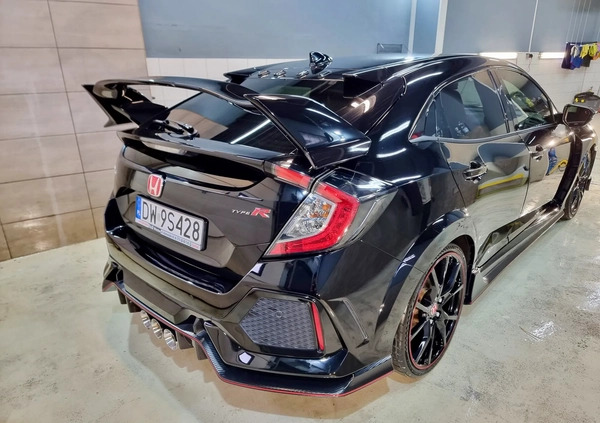 Honda Civic cena 148999 przebieg: 34567, rok produkcji 2017 z Wrocław małe 137